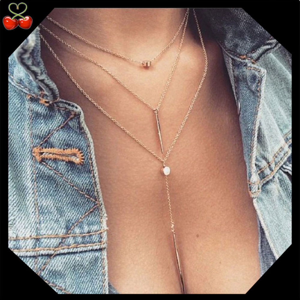 Ice Layered Necklace